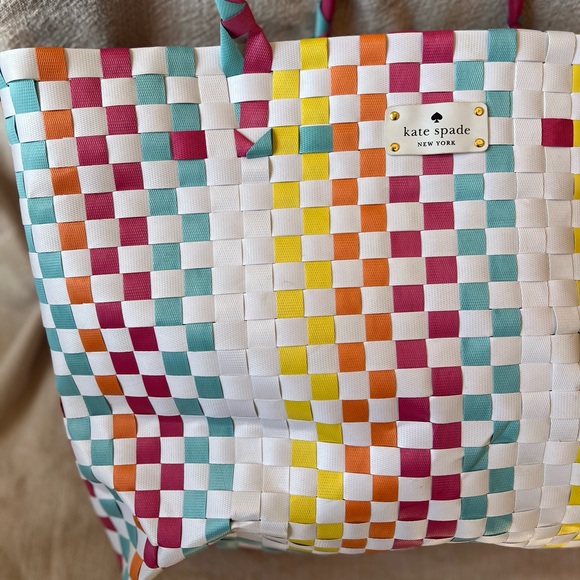 Kate Spade Woven Tote - Picture 5 of 8